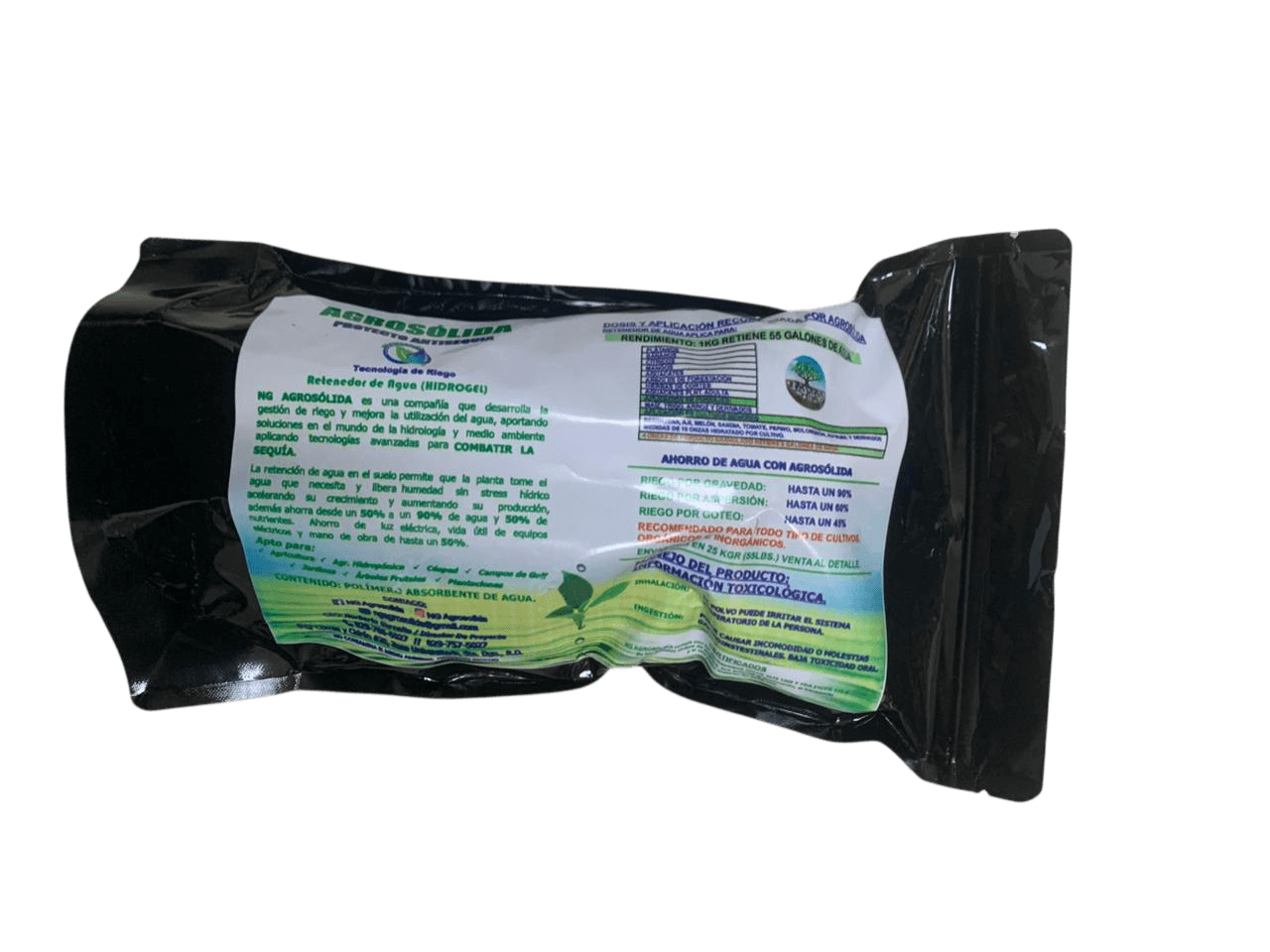 Agrosolida retenedor de agua