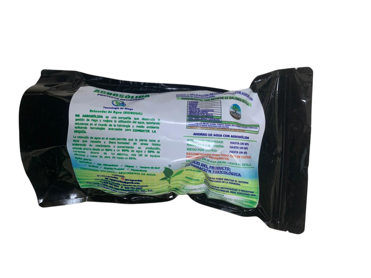 Agrosolida retenedor de agua